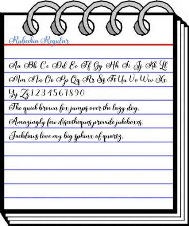 Rubeckia Regular Font