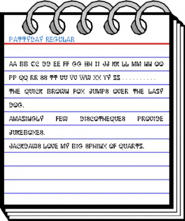 PattyDay Regular Font