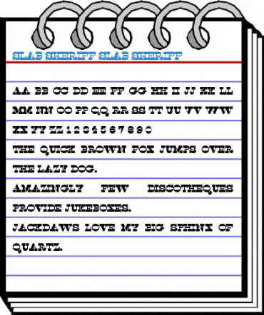 Slab Sheriff Slab Sheriff Font