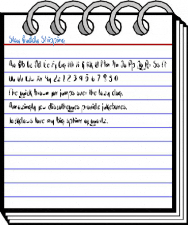 Stay Buddy Stripping Font