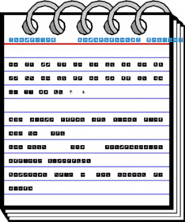 Vancouver2010 PictogramsWB Regular Font