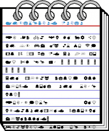Whirlybats Start Font