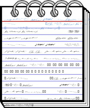 Confederate Signatures Regular Font