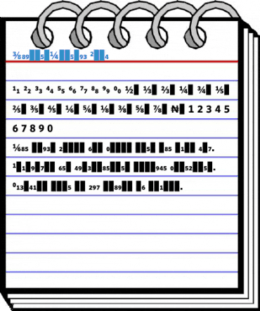 WhitneyNumeric Bold Font