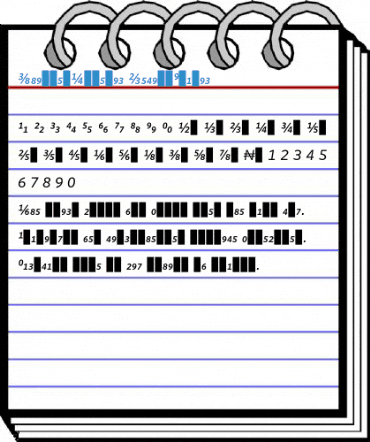 WhitneyNumeric MediumItalic Font