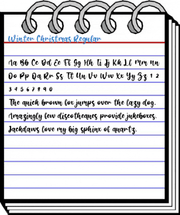 Winter Christmas Regular Font
