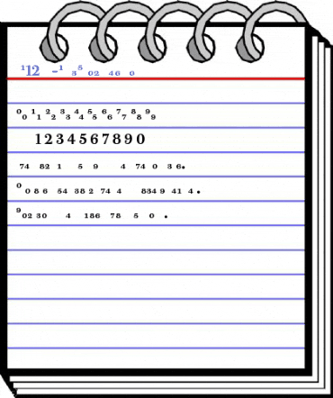 PB12TTP-BoldFrac Regular Font
