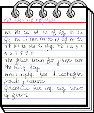 Pea Jamie Regular Font