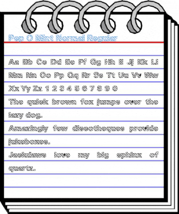 Pep O Mint Normal Regular Font