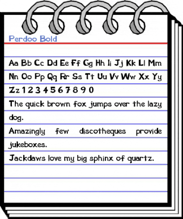 Perdoo Font