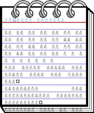 pf_bag1 Regular Font