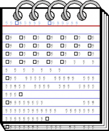 pf_bird6 Regular Font