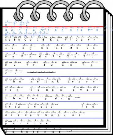 pf_MC morse_Vietnam_POWs_1965 S Regular Font