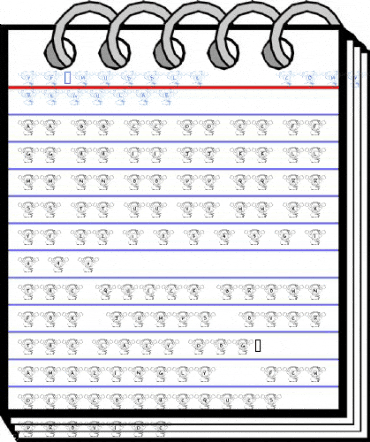 pf_mussle computer Regular Font