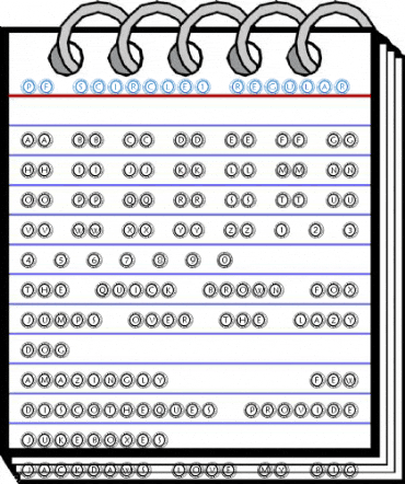pf_scircle1 Regular Font