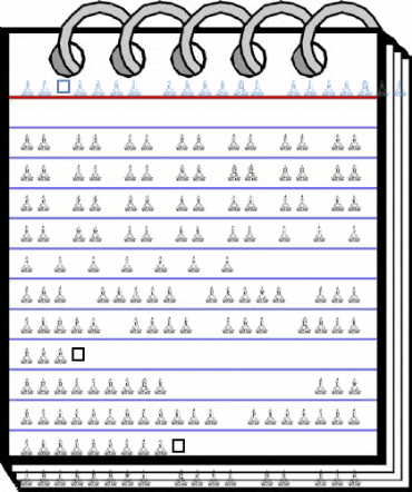 pf_xmas candle Regular Font