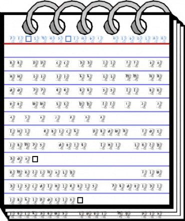 pf_xmas_tag1 Regular Font