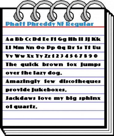 Phatt Phreddy NF Regular Font