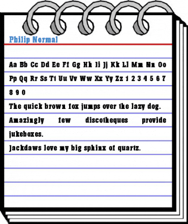 Philip Normal Font