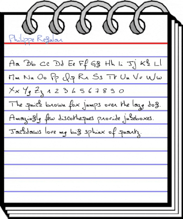 Philippe Regular Font