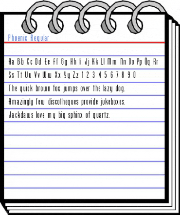 Phoenix Regular Font