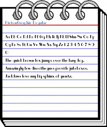 PictonGraphic Regular Font