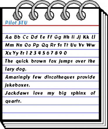 Pilot Font