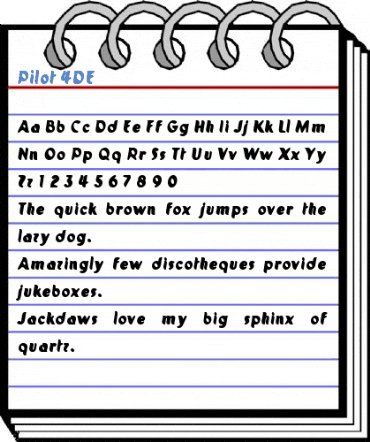 Pilot Font