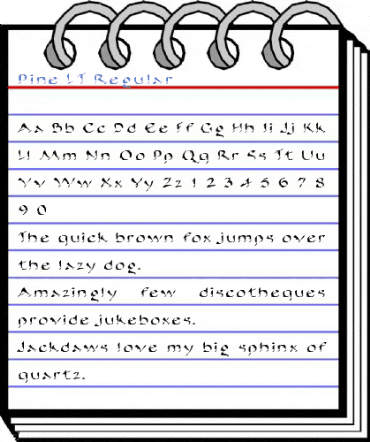 Pine LT Regular Font