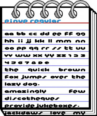 Pinup Regular Font