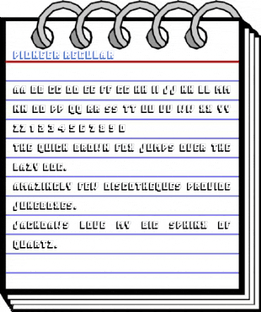 Pioneer Regular Font