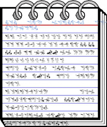 Pip Boy Weapons Dingbats Regular Font