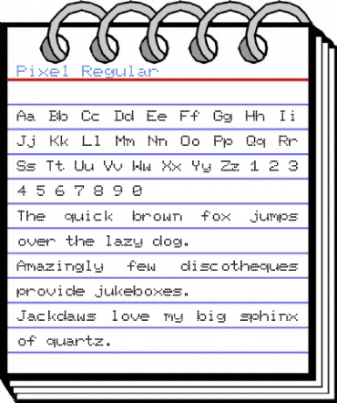 Pixel Regular Font