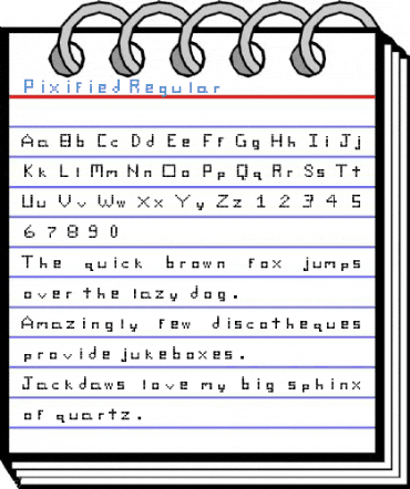 Pixified Regular Font