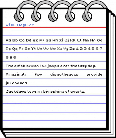 PixL Regular Font
