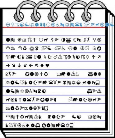 PIXymbolsDingbats Medium Font