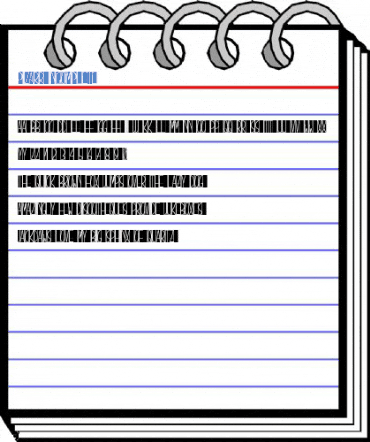 pizarr incomplete Font