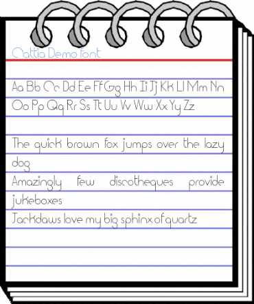 Cattia Demo font Font