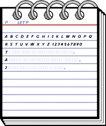 Pneuma LET Plain Font