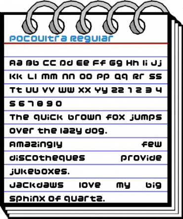 PocoUltra Regular Font
