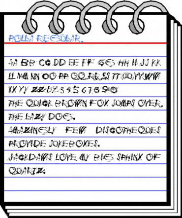 Polla Regular Font