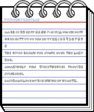 PooCorny Regular Font