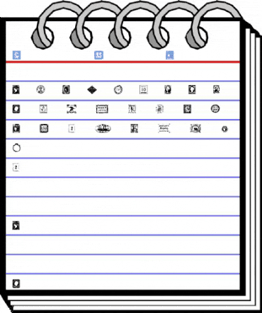 Postage Stamps Regular Font