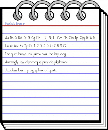 PoufSSK Regular Font