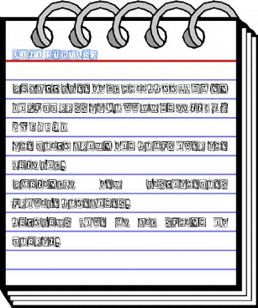 Pozo Regular Font