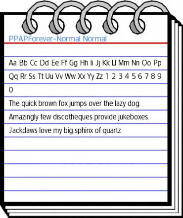 PPAPForever-Normal Normal Font