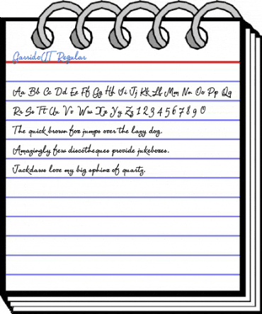 GarridoUT Regular Font