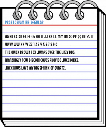 Praetorium BB Regular Font