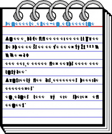 PraterBlockOne-BackEp Regular Font