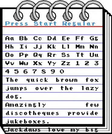 Press Start Regular Font